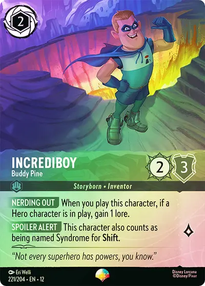 Incrediboy - Buddy Pine